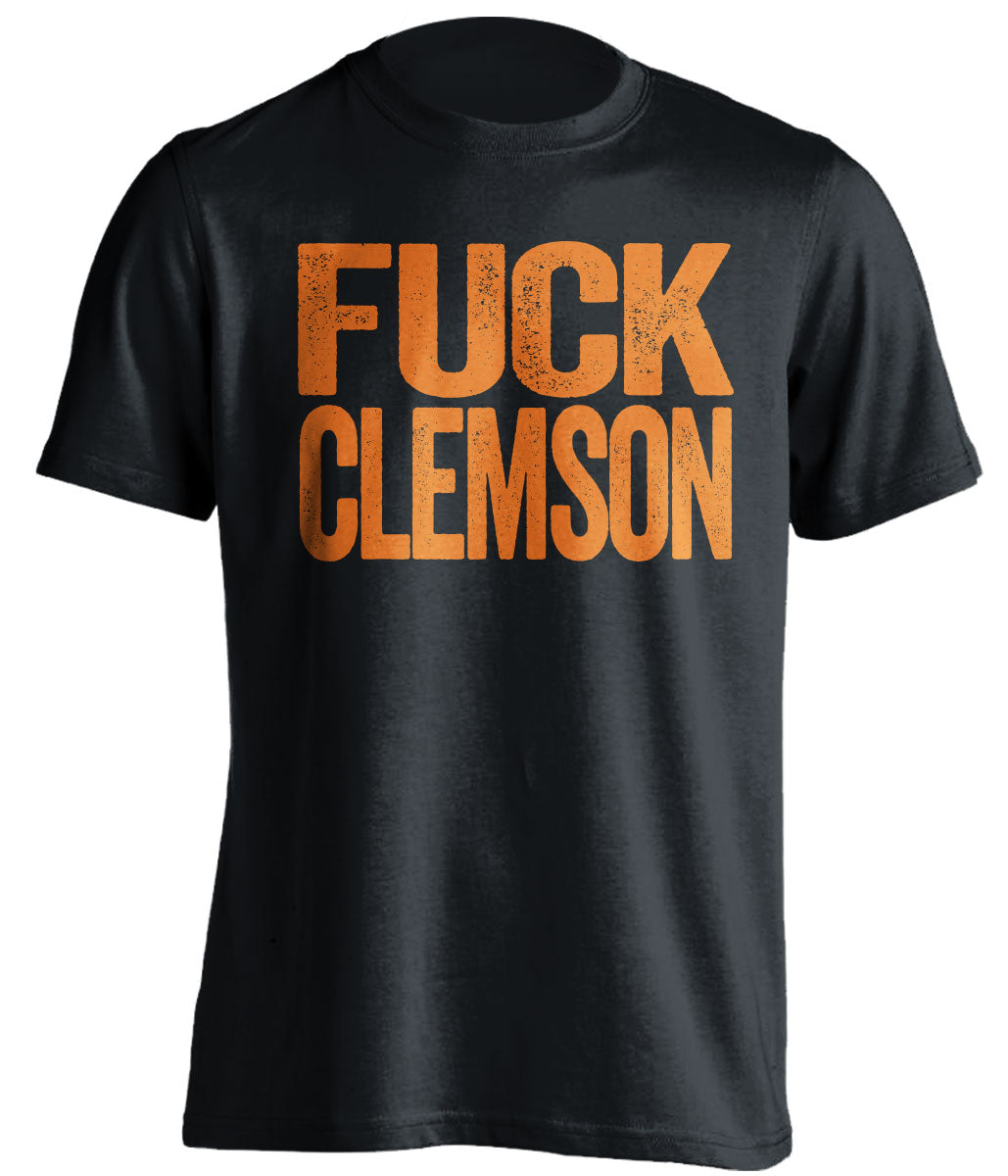 fuck clemson tigers black shirt syracuse fan uncensored