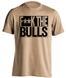 fuck the bulls censored old gold shirt for ucf knights fans