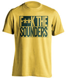 fuck the sounders mls portland derby fan gift